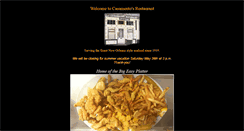 Desktop Screenshot of casamentosrestaurant.com